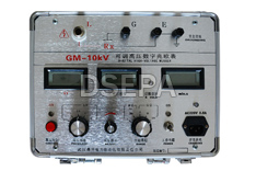 可調高壓數字兆歐表操作面板