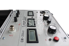 可調高壓數字兆歐表面板