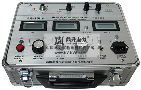 GM-15k可調高壓數字兆歐表