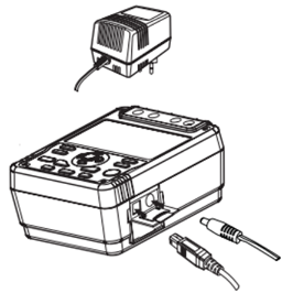 數字兆歐表專用電源適配器使用方法圖
