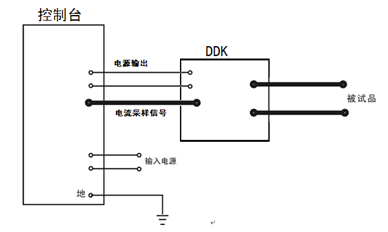 大電流試驗裝置分體式接線圖